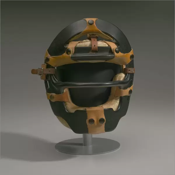 Umpire mask worn by Emmett Ashford, ca. 1965. Creator: Unknown