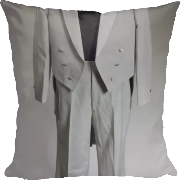 Grey tail coat worn by Cab Calloway, 1976-1995. Creator: After Six