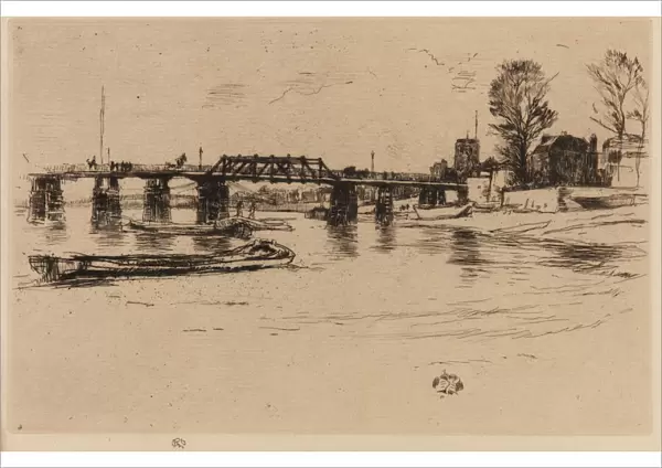 Chelsea, 1879. Creator: James Abbott McNeill Whistler