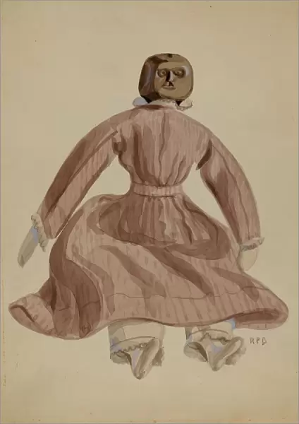 Doll, c. 1936. Creator: Raoul Du Bois