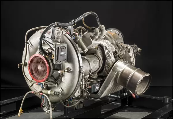 Boeing T50-BO-8A (502-10VC) Turboshaft Engine, ca. 1950s. Creator: Boeing Aircraft Co