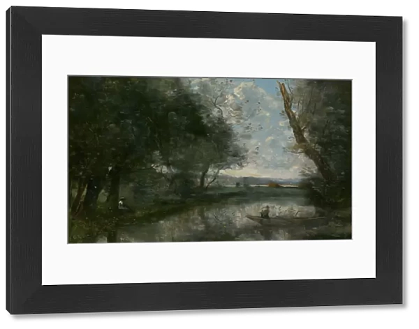 Landscape, 1865  /  70. Creator: Jean-Baptiste-Camille Corot