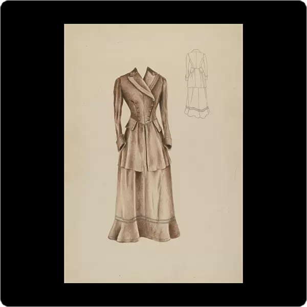 Coat Suit, c. 1937. Creator: Ray Price