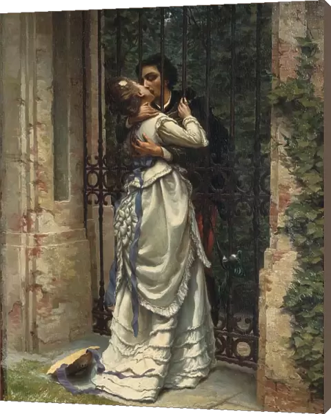 The Kiss, 1910. Creator: Allason, Silvio (1843-1912)