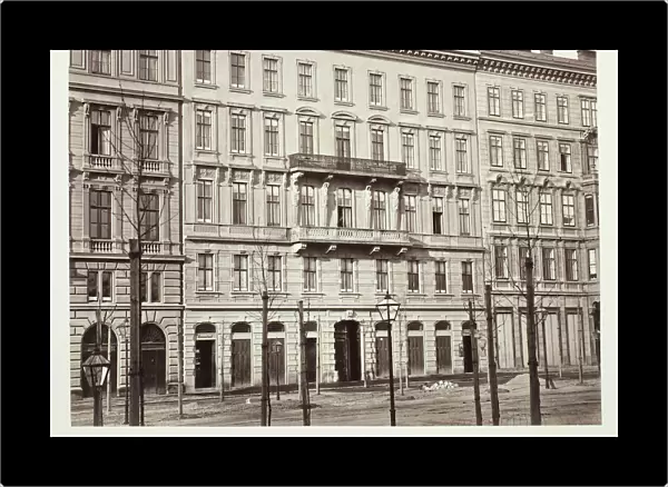 Opern-Ring No. 19, Wohnhaus des Herrn Karl Herzfeld, 1860s. Creator: Unknown