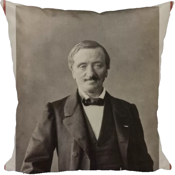 Portrait of the composer Antoine Elwart (1808-1877), ca 1860. Creator: Photo studio Nadar