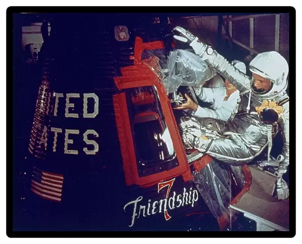 Friendship 7, February 20, 1962. Creator: NASA