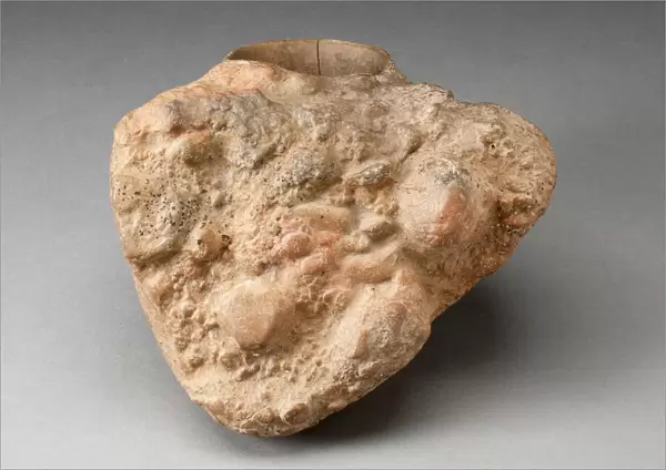 Heart-Shaped Sculpture, A. D. 100  /  1000. Creator: Unknown