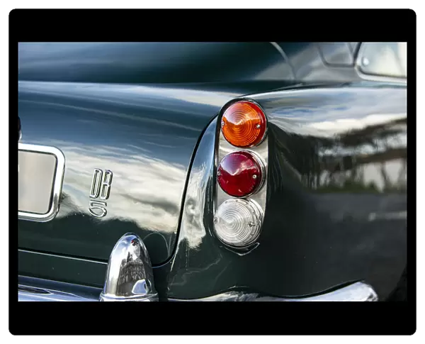 Tail lights of a 1965 Aston Martin DB5. Creator: Unknown