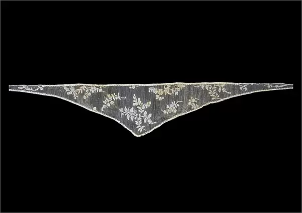 Shaped Sleeve Ruffle (Engageante), Burano, 1770s  /  80s. Creator: Unknown