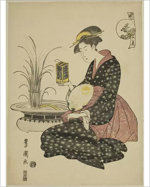 The Sixth Month (Roku gatsu), from the series 'Fashionable Twelve Months (Furyu)