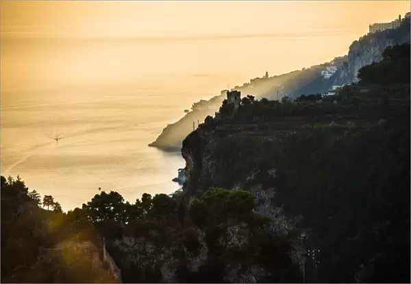The Coast of Amalfi, Italy. Creator: Viet Chu
