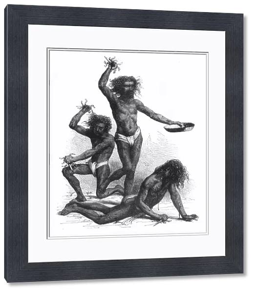 Fakirs Wounding Themselves, c1891. Creator: James Grant