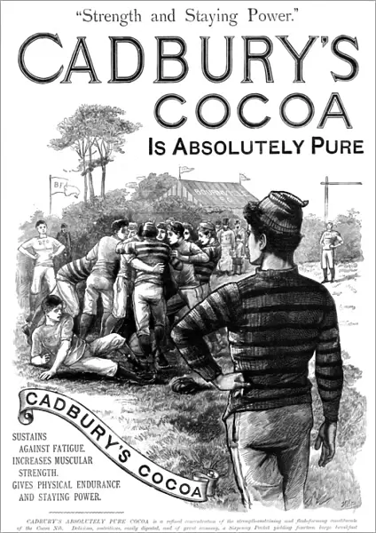 Cadburys Cocoa, Strength and Staying Power, 1888. Creator: Unknown