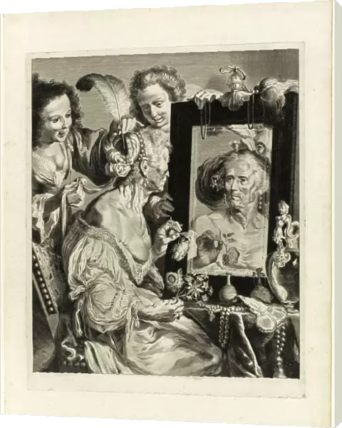 The Coquette, 1656  /  58. Creator: Jeremias Falck