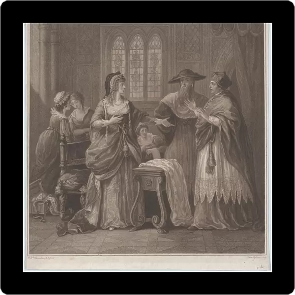 The Resentment of Queen Catherine (Paul de Rapin, History of England), 1790. Creator: John Ogborne