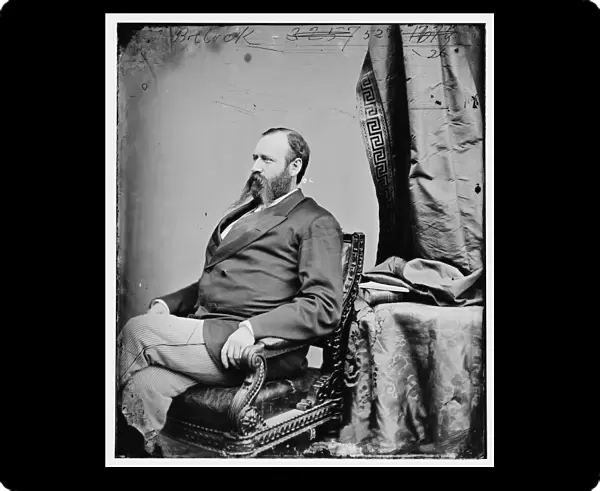 Rufus B. Bullock, between 1860 and 1875. Creator: Unknown