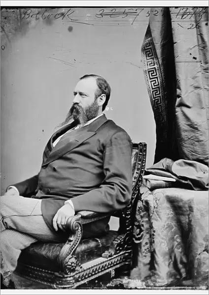 Rufus B. Bullock, between 1860 and 1875. Creator: Unknown
