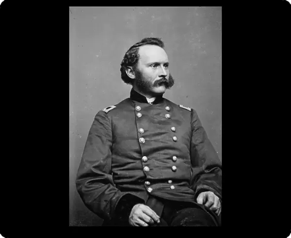 General Joseph Bradford Carr, US Army, between 1855 and 1865. Creator: Unknown