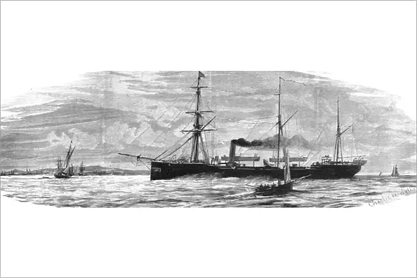 H. M. S. Thrush, The new Gunboat shortly to be commissioned by Lieut. H. R. H. Prince George of Wale Creator: Unknown