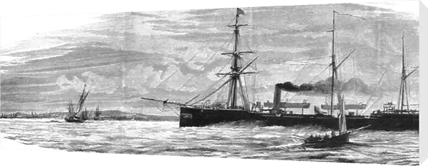 H. M. S. Thrush, The new Gunboat shortly to be commissioned by Lieut. H. R. H. Prince George of Wale Creator: Unknown