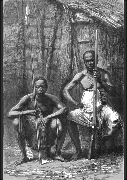 Natives of the Rovuma; The Finding of Dr. Livingstone, 1875. Creator: Henry Walter Bates