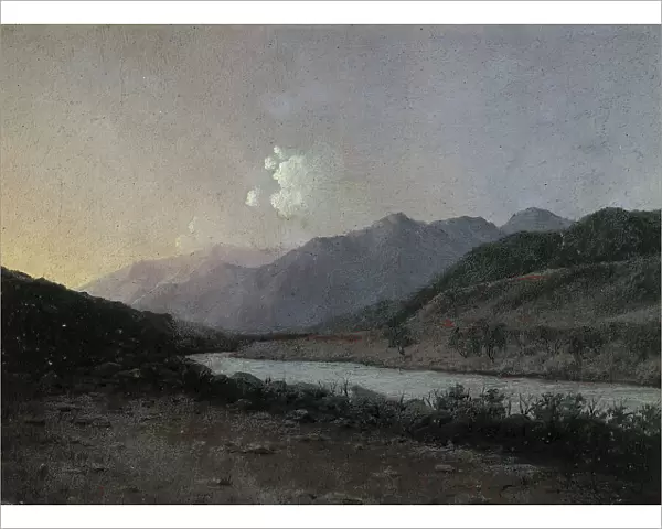 Source of the Katun River Altai, 1880-1897. Creator: Pavel Mikhailovich Kosharov
