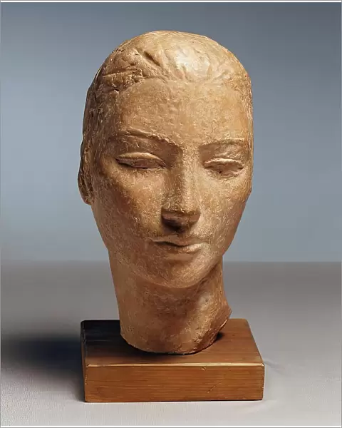 Woman's head, undated. (c1910s) Creator: Herbert Garbe