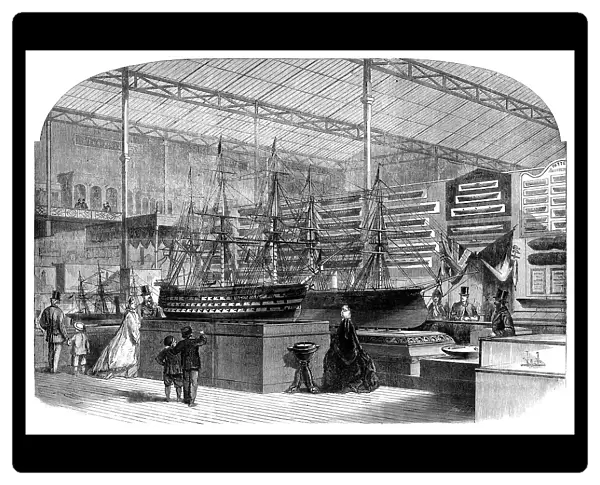 The International Exhibition: the Admiralty Department of the Naval Court, 1862. Creator: Smyth
