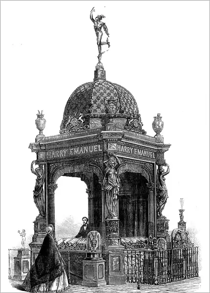 The International Exhibition: Mr. Harry Emanuel's Trophy, 1862. Creator: Unknown