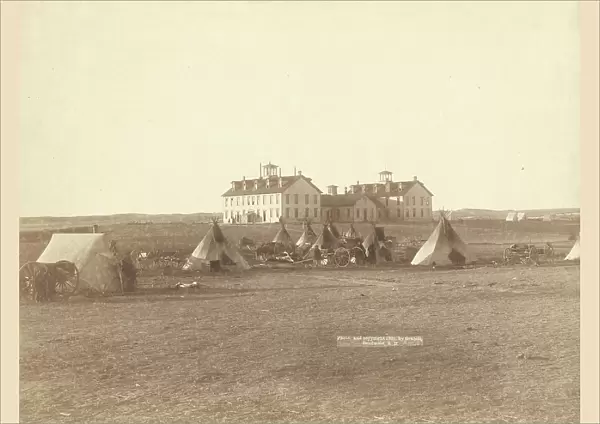 US School for Indians at Pine Ridge, SD, 1891. Creator: John C. H. Grabill