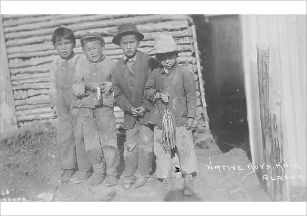 Native boys, between c1900 and c1930. Creator: Unknown
