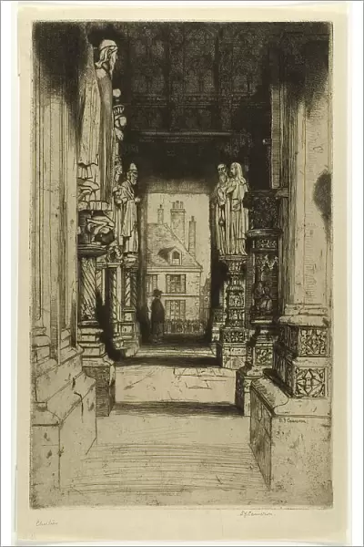 Chartres, 1902. Creator: David Young Cameron