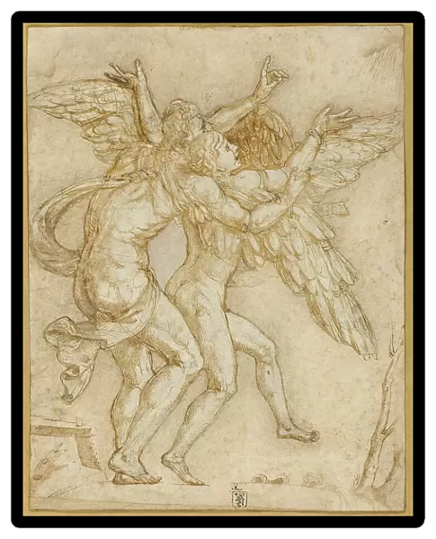 Daedalus and Icarus, n.d. Creator: Giulio Romano