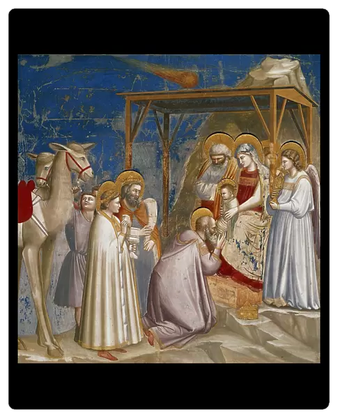 The Adoration of the Magi (From the cycles of The Life of Christ), 1304-1306. Creator: Giotto di Bondone (1266-1377)