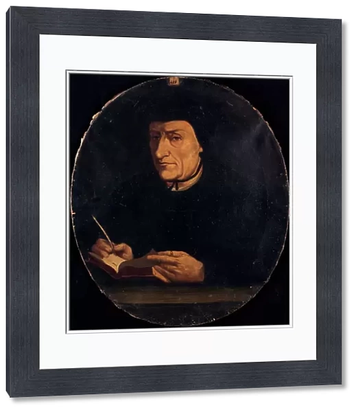 Portrait of Guillaume Budé (1467-1540), humanist, August 22, 1869. Creator: Jean Amable Amedee Pastelot