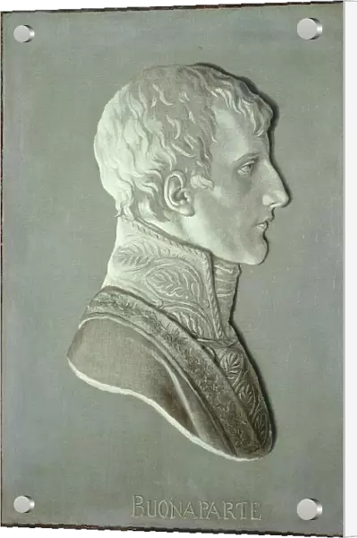 Portrait of Bonaparte (1769-1821), first consul, between 1799 and 1804. Creator: Piat Joseph Sauvage