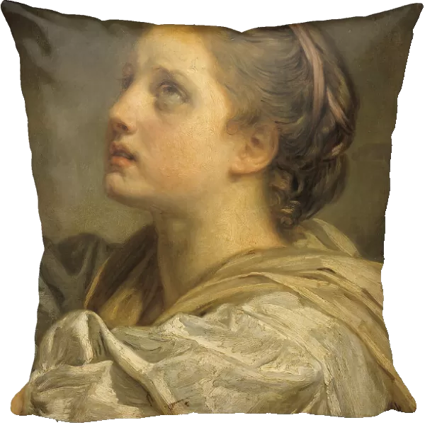 Tête de jeune femme, c1775. Creator: Jean-Baptiste Greuze