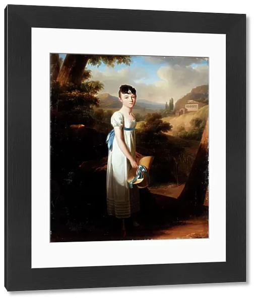 Portrait de Mademoiselle Athénaïs d'Albenas, 1807. Creator: Louis Leopold Boilly