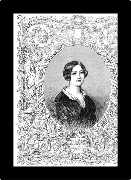 Giulia Grisi, 1854. Creator: Unknown