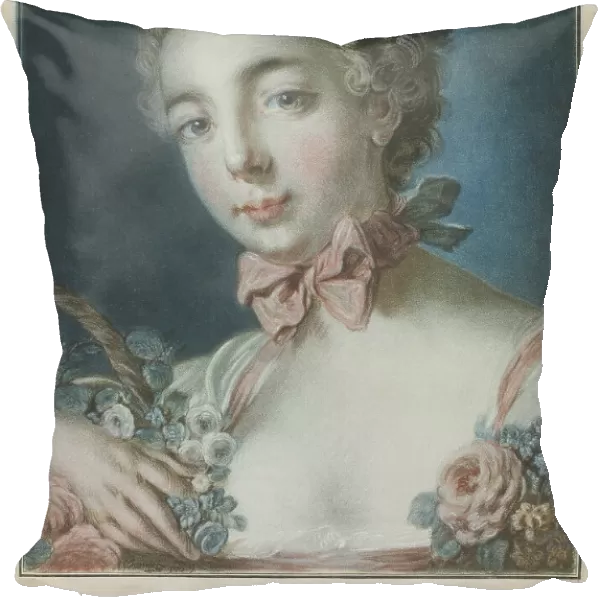Head of Flora, July 3, 1769. Creator: Louis Marin Bonnet