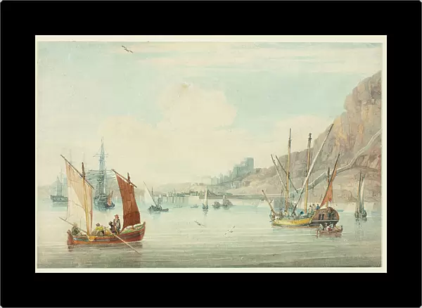 View on the Tagus, n.d. Creators: Samuel Owen, William Havell