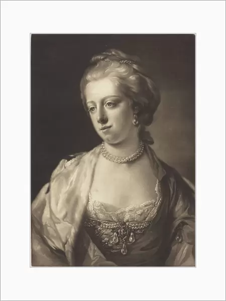 Princess Caroline Matilda, Queen of Denmark, c. 1771. Creator: James Watson