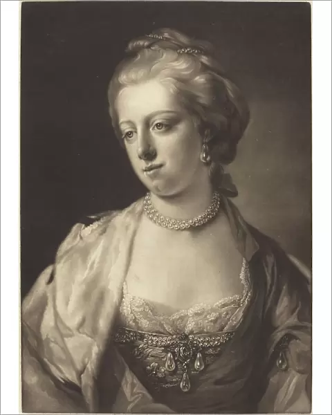Princess Caroline Matilda, Queen of Denmark, c. 1771. Creator: James Watson