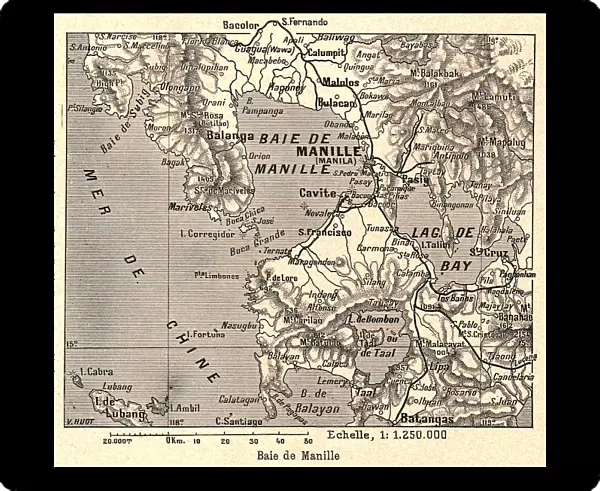 Baie de Manille; Les Terres Du Pacifique, 1914. Creator: Unknown