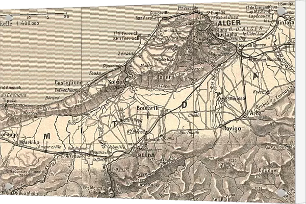 Le Sahel d'Alger et la Mitidja; Afrique du nord, 1914. Creator: Unknown