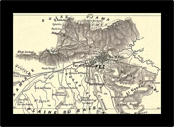 Environs de Fez; Afrique du nord, 1914. Creator: Unknown