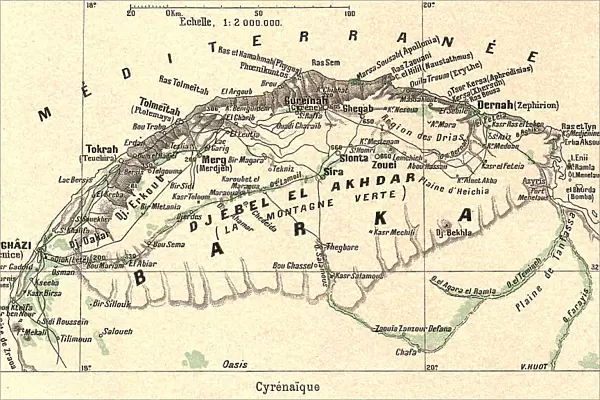 Cyrenaique; Le Nord-Est Africain, 1914. Creator: Unknown