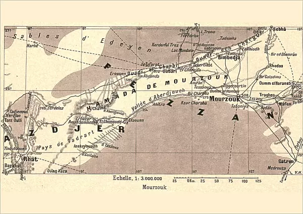 Mourzouk; Le Nord-Est Africain, 1914. Creator: Unknown