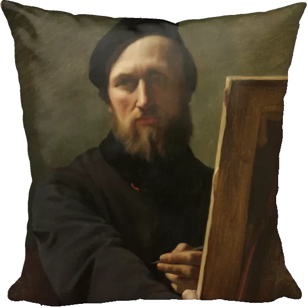 Self-portrait, 1880. Creator: Flandrin, Hippolyte (1809-1864)